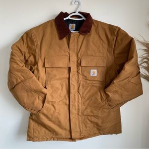 Carhartt Men's Quilt Lined Duck Jacket Size Large